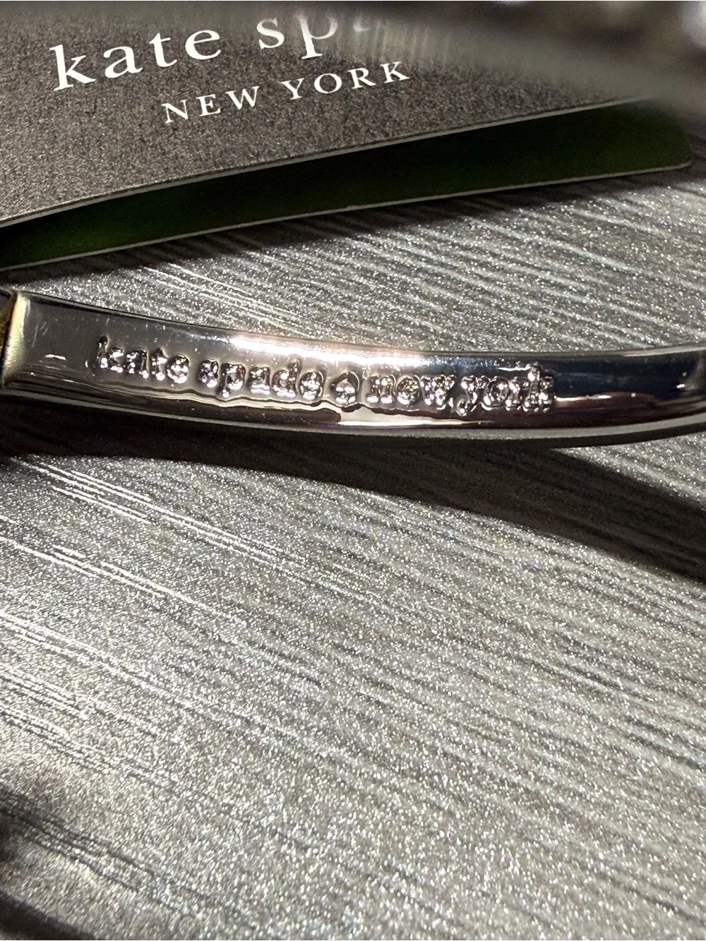 Kate Spade New York Yours Truly Pave Open Cuff Bracelet 7